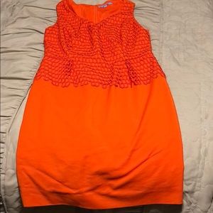 Orange dress